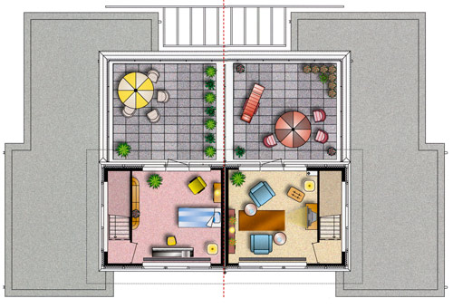Villa Tampa 2e verdieping